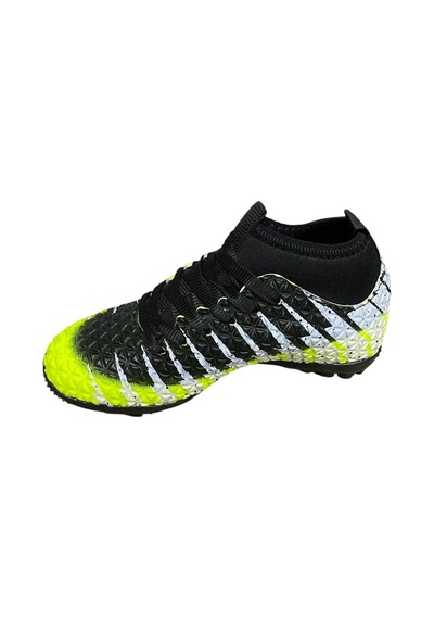 Lion Çocuk Halı Saha Spor Ayakkabı Yeşil Siyah Beyaz - 682771362 Yeşil Siyah Beyaz