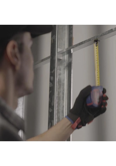 Workpro Wp261041 5mx25mm Naylon Kaplama Sarı Çift Taraflı Manyetik Çelik Şerit Metre Standart