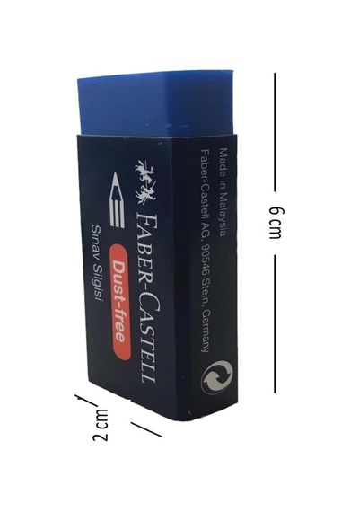 Faber Castell Sınav Silgisi Mavi 3