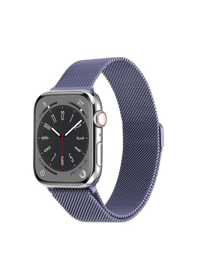 Apple  Uyumlu    Watch  7 8 45mm Kordon Milano Loop Metal Kordon