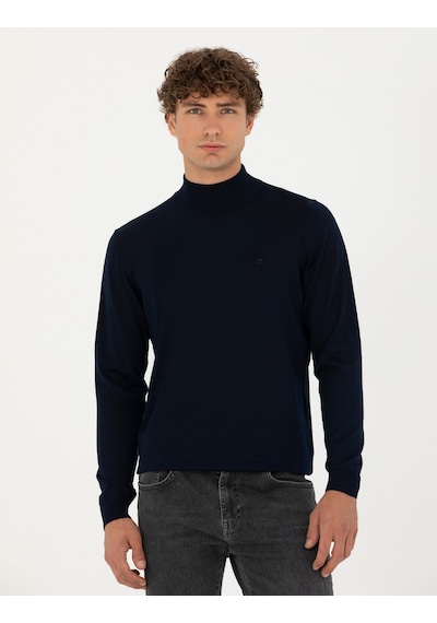 Pierre Cardin Erkek Lacivert Triko Kazak 50270055-vr033 Lacivert