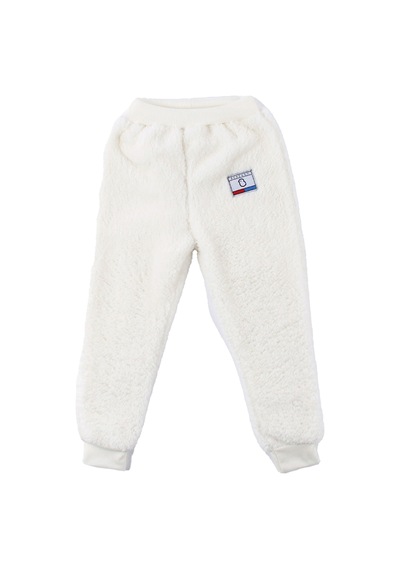 Bebegen Unisex Ekru Welsoft Peluş Tek Alt Çok Renkli