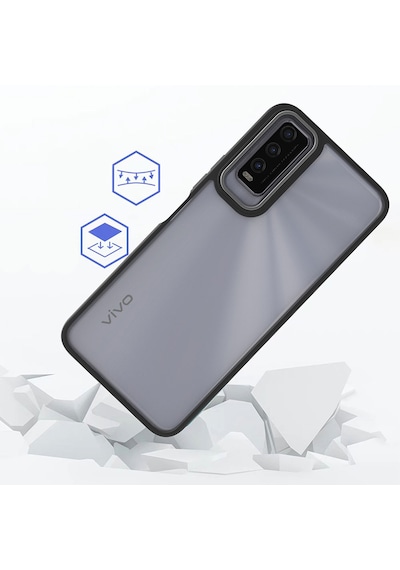 Zore Vivo Y11s Kılıf Ogaa Flora Kapak - Yeşil
