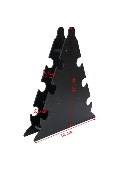 Ps Spor 3 Çift Dambıl Set 6 Kg + 8 Kg + 10 Kg + Stand