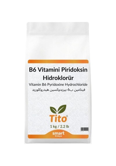 B6 Vitamini Piridoksin Hidroklorür 1 Kg