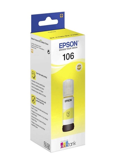 Epson 106-C13T00R440 Sarı Mürekkep