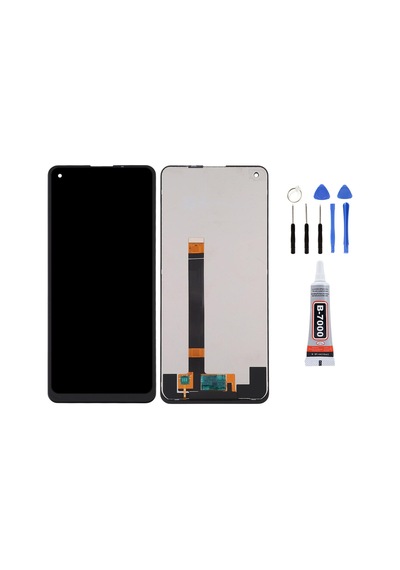 LG Uyumlu K51s Ekran Lcd Dokunmatik Tamir Seti Ve Yapıştırıcı Yanında Yedcom