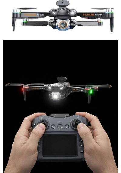Orta Seviye Drone Kendinden Kameralı Ekranlı Hızlı Drone S9 Ufo Drone