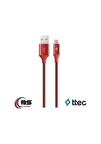 Ttec Micro Usb Şarj Kablosu Hızlı Şarz Destekli 1.2 Metre