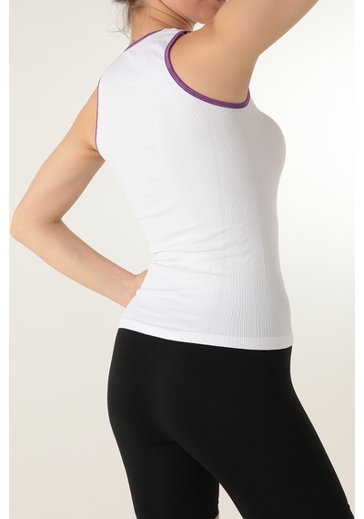 Gigotto Kadın Seamless Fitilli Atlet 001