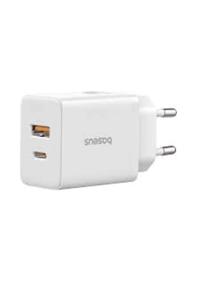 Baseus Cube C+u 20w Şarj Cihazı Beyaz