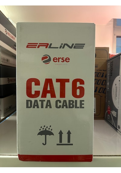 Erse Cat6 U/utp Lszh 4x2x23 Awg 305 Metre Turuncu