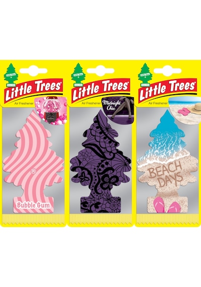 Car Freshner Asma Koku 3'lü Sakız-gece-plaj Karışık Set