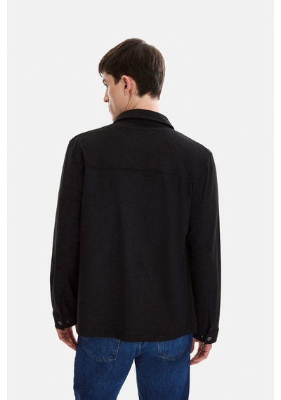Back And Bond Siyah Regular Fit Süet Ceket Çok Renkli