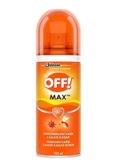 Off Max Sivrisinek ve Kene Kovar Sprey 100 ML