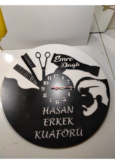 Mrchediyesepeti Duvar Saatleri Kişiye Özel Tasarım Şık Ve Kaliteli No863 Çok Renkli