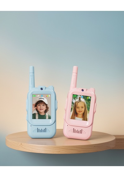 Görüntülü Walkie Talkie Seti 3-12 Yaş İçin Uczzzvdo1telsiz-3