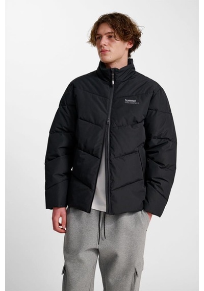 Hummel Short Puffer Jacket Siyah Unisex Ceket Siyah