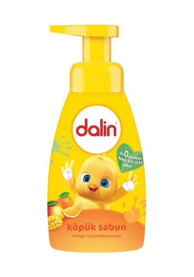 Dalin Bebe Yağı 500 ML + Dalin Mango ve Portakal Kokulu Köpük Sabun 200 ML