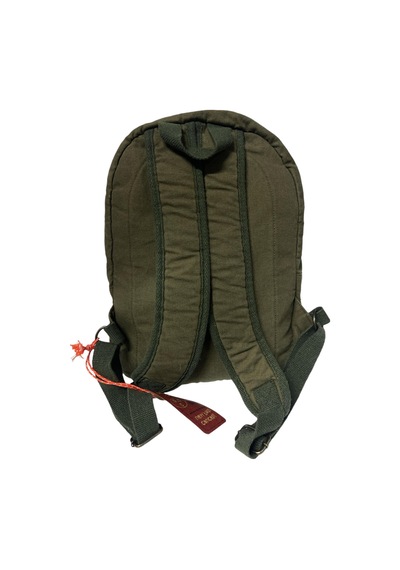 Old Cotton Cargo Kaliteli Tek Bölmeli Vintage Disayn Sırt Gezi Çantası Zermatt Bag 5122 Koyu Yeşil