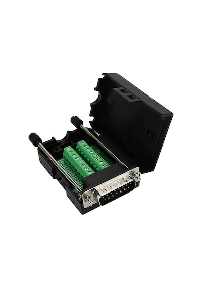 Db15 3+9 Erkek Klemensli D-sub Vga Konnektör Adaptörü
