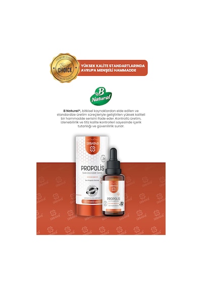 Erbatab Propolis Suda Çözünebilir Damla 30 ML
