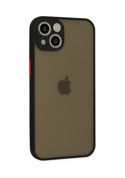 Apple iPhone Uyumlu, 15 Kılıf Montreal Silikon Kapak - Siyah