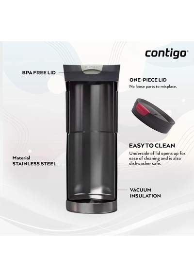 Contıgo Byron Snapseal Termos Bardak 470ml Pembe Genel