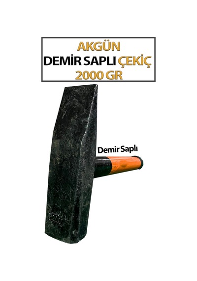 Çekiç Demir Saplı 2000 Gr Akgün