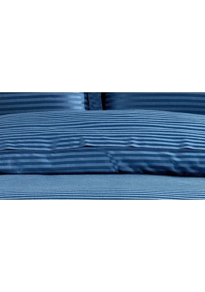 Bella Bambu Jakar Kumaş Indigo Çift Kiş. Nevresim Takımı 6 Parça - 1181 Renkli