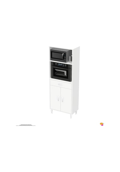 Modilayn Vio Fırın Dolabı 55x163,4x32.5 Cm Çekmeceli Kapaklı Mini/midi Mikrodalga Mutfak Dolabı Beyaz Modilayn Vio Fırın Dolabı 55x163,4x32.5 Cm Çekmeceli Kapaklı Mini/midi Mikrodalga Mutfak Dolabı Beyaz