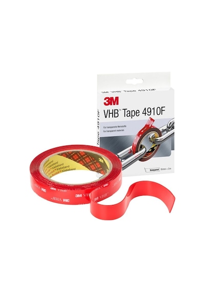 3M 4910F Vhb Çift Taraflı Bant Şeffaf 19 Mm X 3 Metre