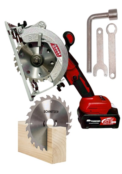 Schmıtzer 6lıset-k Set Pro 21v 43 Parça Şarjlı Hilti Matkap Somun Sökme Taşlama Dekupaj Dairesel Testere