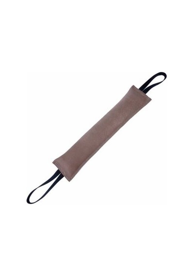 Deri Eğitim Köpek Isırma Yastığı Bej 9x50 Cm Çok Renkli