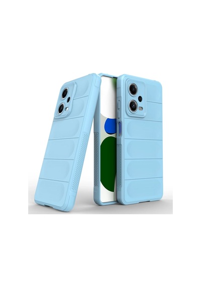 Muratech Newface Xiaomi Poco X5 5g Kılıf Optimum Silikon - Sky Blue