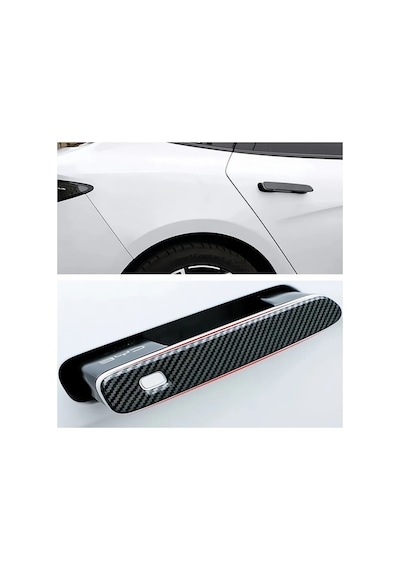 Red Lion Parts Byd Seal Sedan Karbon Fiber Görünüm Kapı Kolu Kaplama Abs 4lü Set