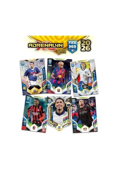 Panini Official Fıfa 365 Adrenalyn Xl Trading Cards 2 Paket 12 Kart Tybjtw724vqzo24k72