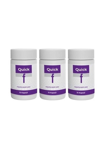 Quick Fit 15lı Kapsül - 3 Kutu