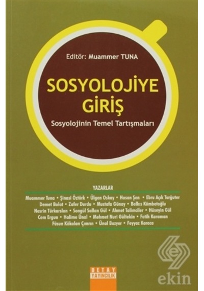 Sosyolojiye Giriş- Detay Yayıncılık