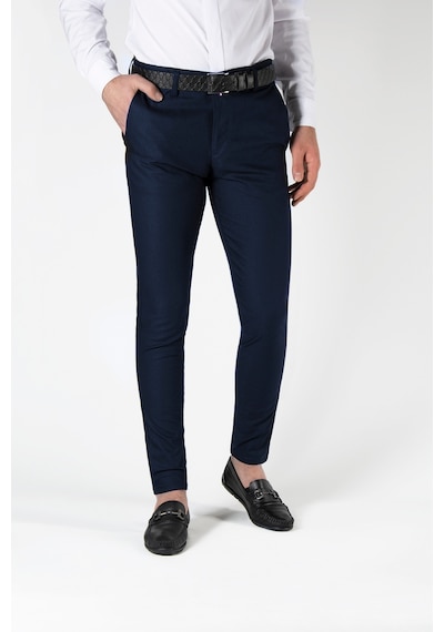 Terapi Men Lacivert Slim Fit Pamuklu İtalyan Kesim Pantolon Lacivert