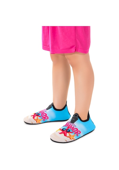 Kiko Kids Summer Havuz Plaj Kız Çocuk Deniz Ayakkabısı 7531 Mavi Mavi