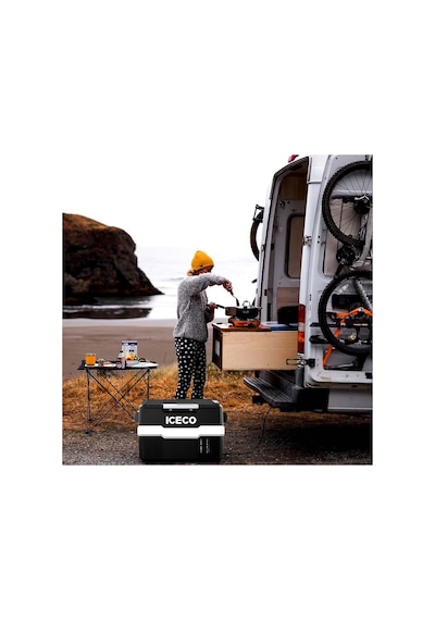 Iceco Ycd45S 12/24Volt 43 Litre Outdoor Kompresörlü Oto Buzdolabı