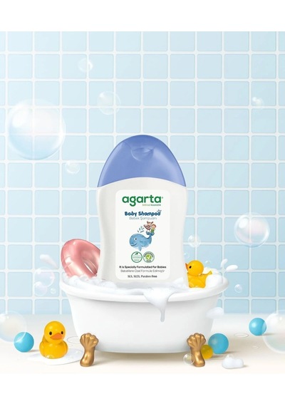 Agarta Doğal Erkek Bebek Çocuk Şampuanı Saç Ve Vücut 400 Ml Normal