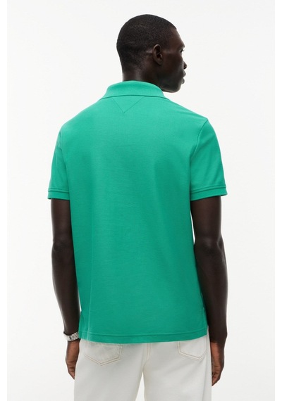 Tommy Hilfiger Th Erkek Script Regular Yeşil Polo Yaka T-shirt-16261