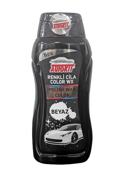 Autokit Renkli Likit Cila "Beyaz"
