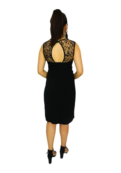 Kadın Saks Abiye Elbise Prt066644