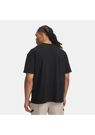 Under Armour Ua M Hwt Metal Logo Ss Erkek T-shirt 6013618-008 Siyah