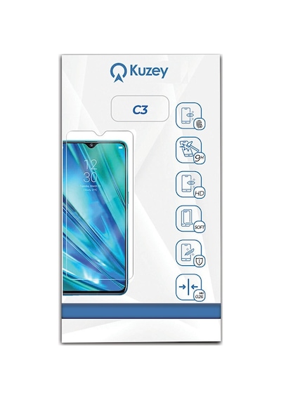 Realme C3 Temperli Ekran Koruyucu Kırılmaz Cam (535119922) 20 Tl Fark Ile Apple  Uyumlu iPhone Hızlı Şarj Kablosu