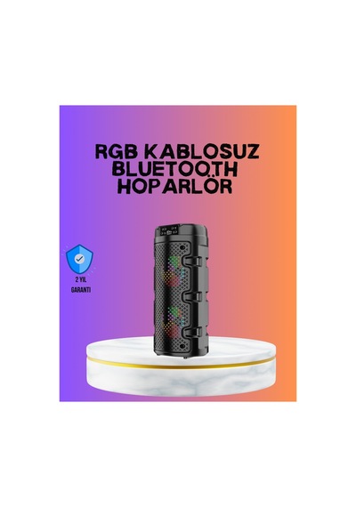 Güçlü Bass Ve Net Tiz Özellikli Kablosuz Hoparlör - Hs08373121-9330 Renkli