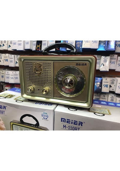 Meıer M-110Bt Nostaljik Sd Kart Girişli Bluetooth Radyo Meıer M-110Bt Nostaljik Sd Kart Girişli Bluetooth Radyo